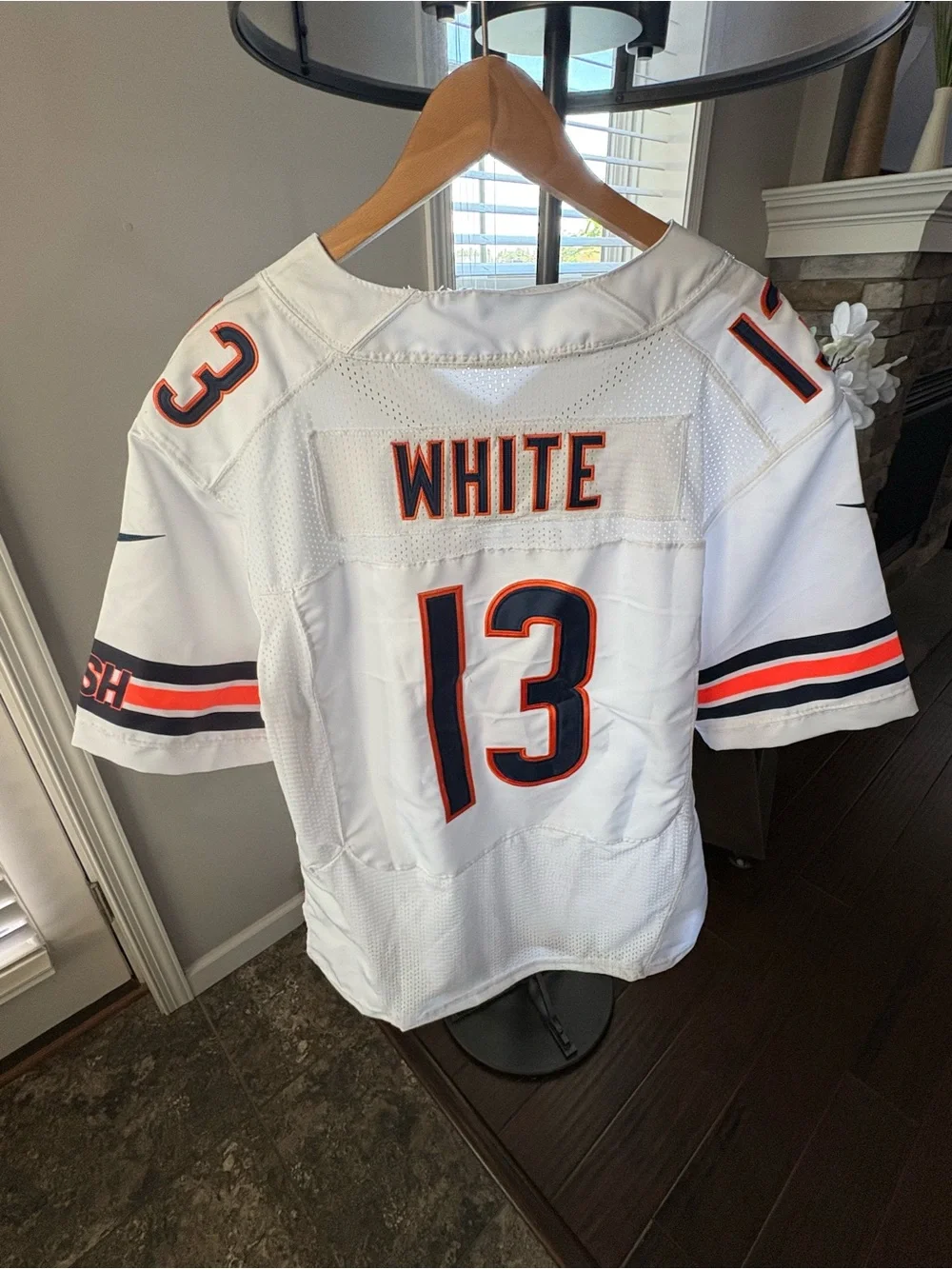 NFL White Chicago Bears #13 Jersey